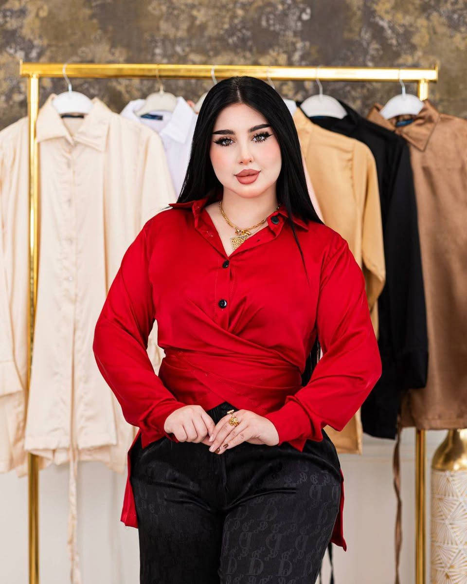 قميص نسائي 

ينلبس بأكثر من طريقة 

خامة ستن  امريكي كوالتي عالي

M. L.XL. 2XL. 3XL.

سعر القطعة 15 الف 

توصيل جميع المحافظات 5 الف


**إذا كنت صاحب هذا الإعلان وتريد حذفه لأي سبب، رجاءا أرسل رسالة إلى الدعم الفني**