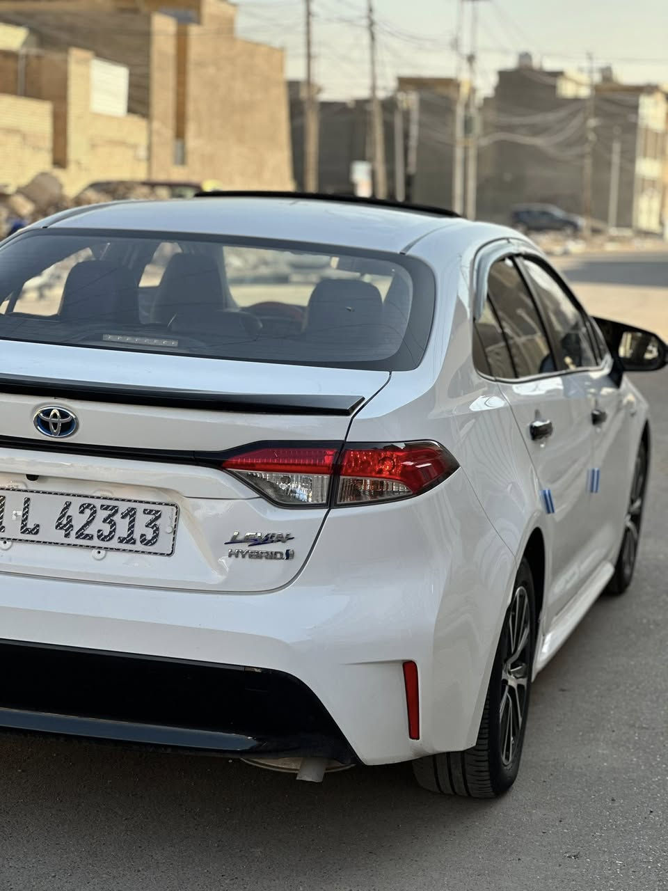 السلام عليكم من رخصه الادمن 

كورلا هايبرد موديل 2024تجميع صيني شكل الامريكي 
ماشيه:٢٦
موصفات السياره 
بصمه 
فتحه 
تحكم سترين 
شاشه جبيره 
هند بريك كهرباء 
كشنات جلد 
تحديد مسار 
اوتو هولد 
رادار امامي خلفي 
كامره خلفيه 
٣ مودات قياده 
بصمات ثنين 
سياره خير من الله وما ناقصه شي ابد ع وضع الوكاله وسياره كفاله عامه ما عده الشخط الي موضح بالصوره وبس غير شي ما بيهه 
مكان السياره بغداد 
السعر/١٥٠ورقه
الاستفسار 
‏‭٠٧٨٧ ٥٨٦ ٠٩٠٣
