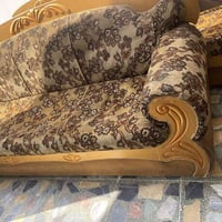 قنفات مستعمل • ٨ مقاعد • طبلة كبيرة