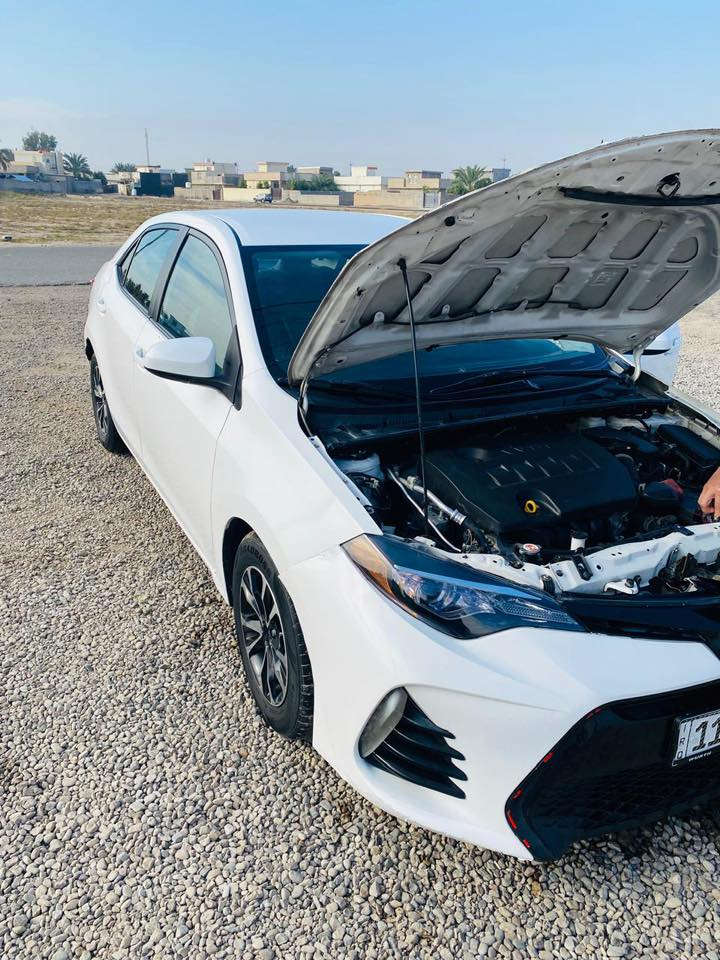 يا الله السلام عليكم ورحمة الله
تيوتا كورلا للبيع مديل  2019 
مواصفات Le وارد أمريكي   ماشيه 46  
جاهزه من كلشي كير مكينه وضع الشركه  
صدر وتايرات جديده ويل كب 
تبريد تدفئه كله شغال 
لسياره بسمي شرط التحويل 
رقم بغداد دولي سنويه 2030 
السعر 150 وبيها مجال حق الجيه
مرفوقه الصور السياره والسونار 
اقره المنشور زين وشوف السونار زين وقتنع 
له اتخابر رجاءً لموشراي لا يتصل ***********
