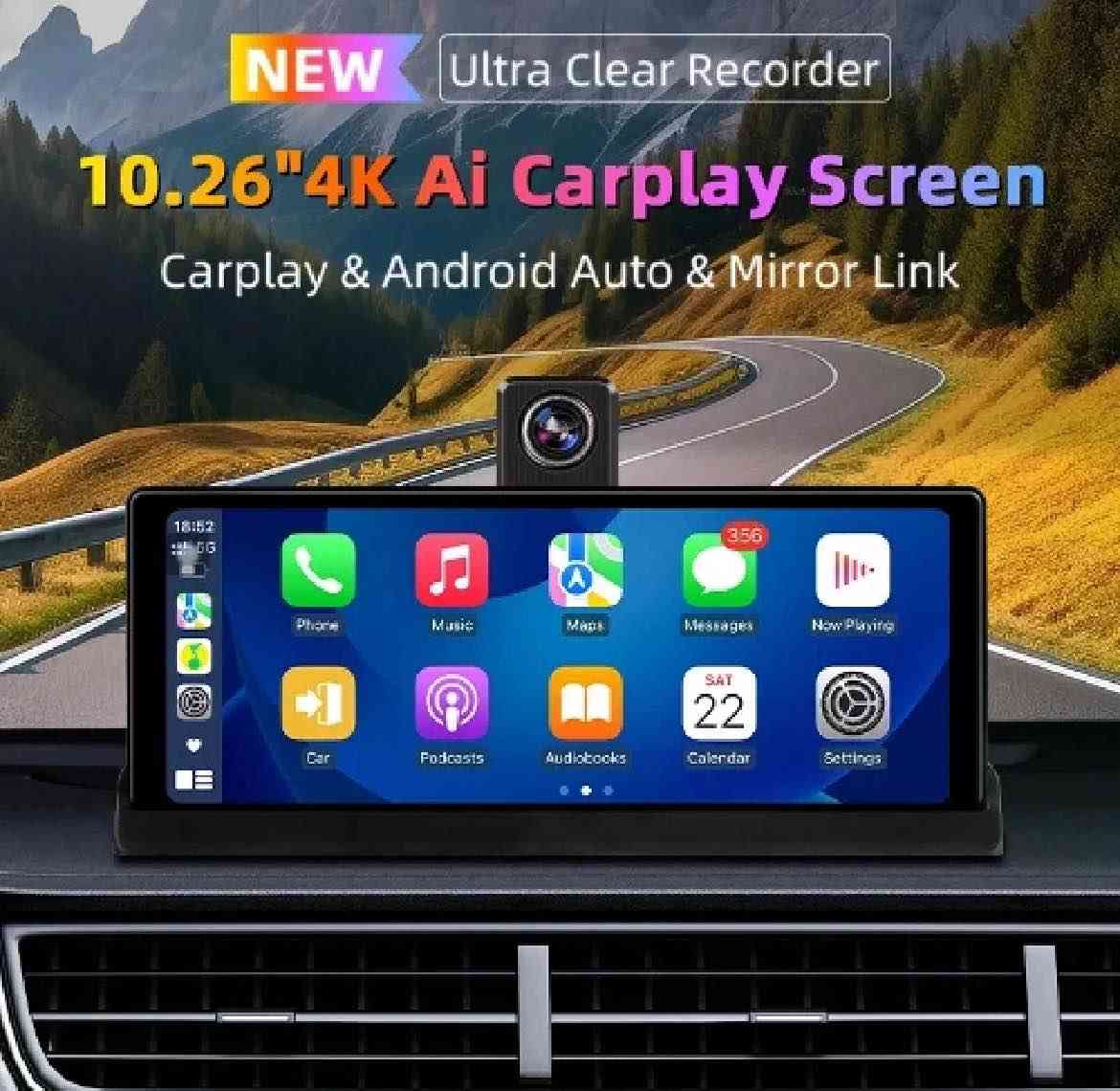 شاشەی سەداشبوڵ ١٠.٢ئینج  فوول مواسەفات کارپلەی و داشکام و کامێرەی دواوهەیە 
پێش و دواوی ڕیکۆرد ئەکات و بەکارنەهاتوە  لە سلێمانی  نرخی ٥٥ هەزار ❤️ السليمانية, العراق


**إذا كنت صاحب هذا الإعلان وتريد حذفه لأي سبب، رجاءا أرسل رسالة إلى الدعم الفني**