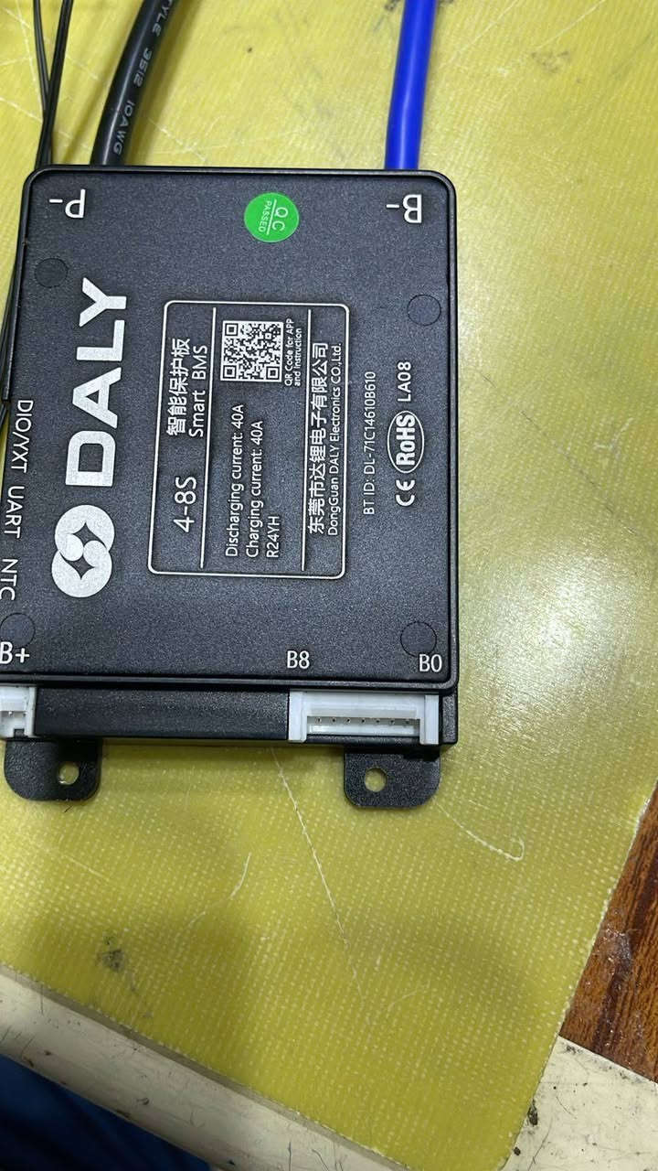 السلام عليكم 
تتوفر bms 
24 s 100a بسعر ٦٥ الف 
Bms 4s 40 a بسعر ٢٠الف 
4s 20 امبير بسعر ١٢ الف 
4s 40 smart بسعر ٤٠ الف


**إذا كنت صاحب هذا الإعلان وتريد حذفه لأي سبب، رجاءا أرسل رسالة إلى الدعم الفني**