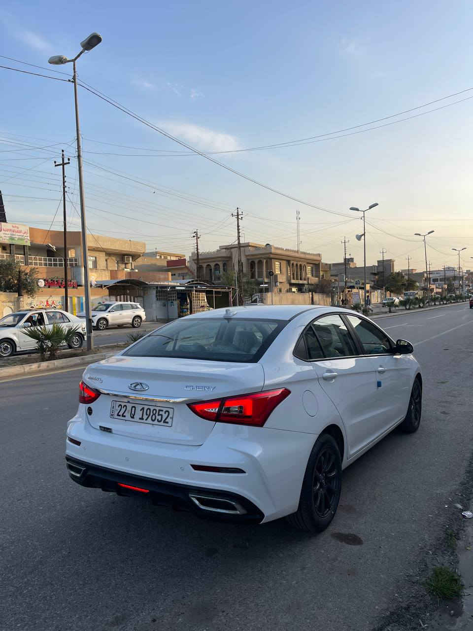 السلام عليكم ورحمة الله 🙏
شيري اريزو للبيع 👍 
موديل : 2025 🔸
سياره زيرروو ضمان شركه 🔹 
مواصفات الستندر ✔️ 
رقم اربيل تحويل بشرط 
سعر السياره 105 وبيها مجال بسيط 
مكان السياره اربيل 📍
*********** يوجد واتس اب
