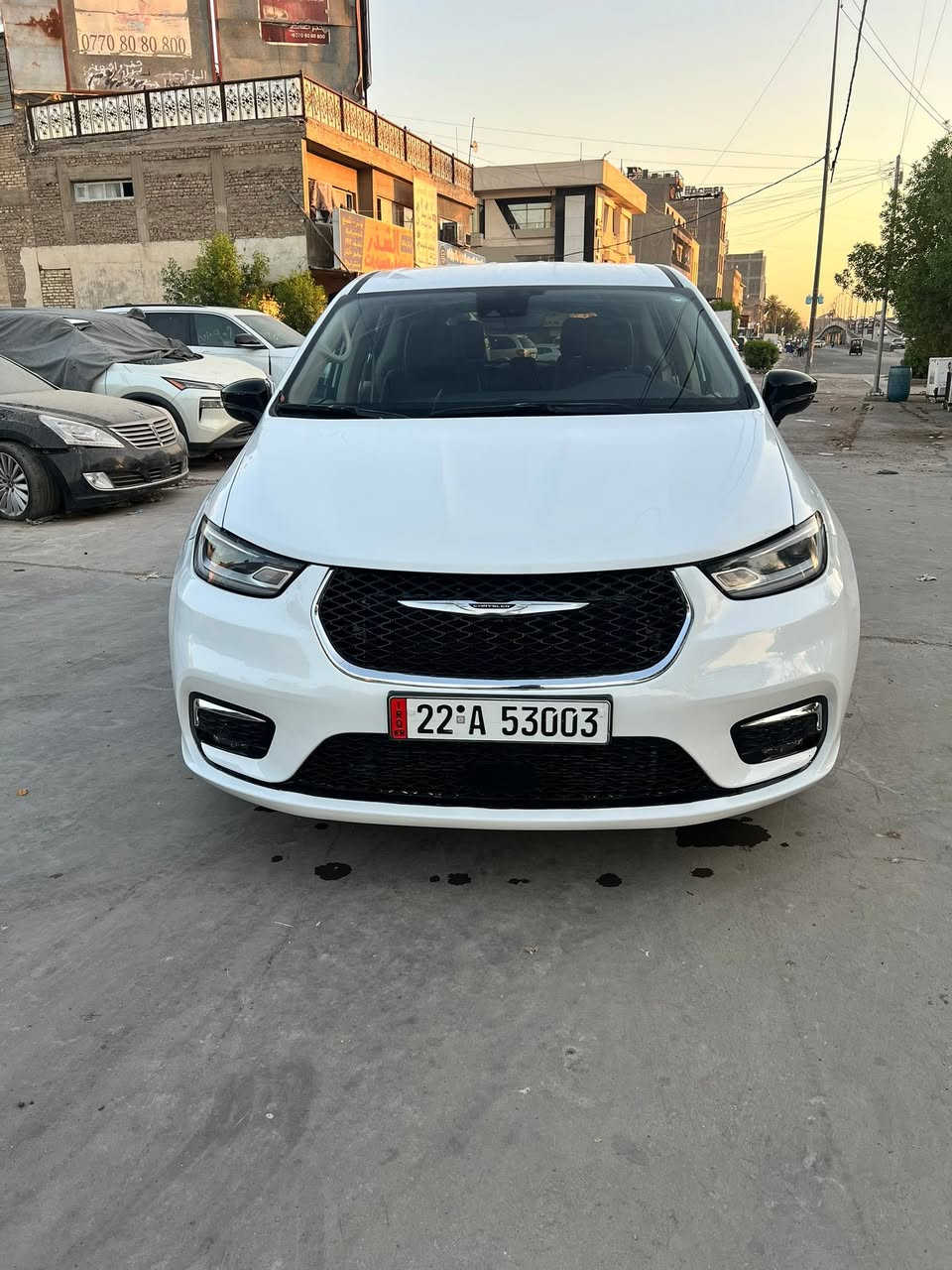 سلام عليكم
كرايسلر باسفيكا موديل 24

دخول جديد حادثه موضح في الصور 

بنيد مبدل اصلي ومصبوغ خشوم الجاملغ مصبوغ 

وربع لباب صبغ بدون دواخل ايرباك دركه وبرده 

هايبرد وبانزين السياره جاهزه عل خير حبايه 

رقم اربيل اجرة تحويل ثاني يوم 

مواصفات السياره فول عده البنراماا

اشاير مري 

مري سود 

انظمه قياده 

داخل ملكي 

تحكمات 

ماشيه 7 الف 

اضااءة ترحيب عند الاقتراب 

بوب شفط 

هواي بيه موصفات بعد 

مكينه كير حداديه عل وضع الشركة 

السعر 245 وبيه مجال حك جيتك 

الهاتف *********** 

العنوان بغداد 

مع تحياتي للجميع
