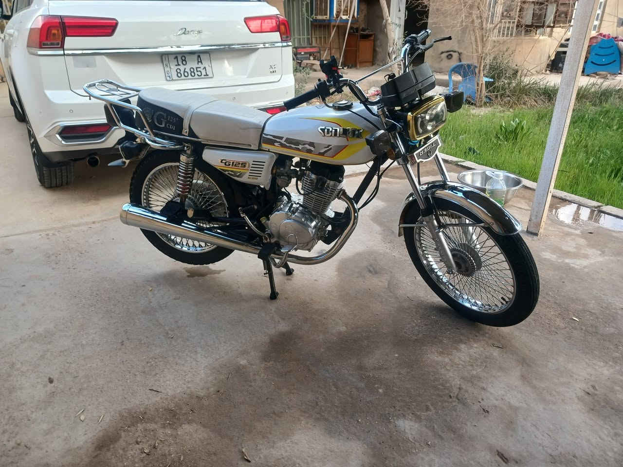 سلام عليكم اربعه كير ٢٠٢٣ تايكر محرك ما مفتوح جديده مكاني كربلاء رقم *********** سعر ٥٥٠ وبيها مجال
