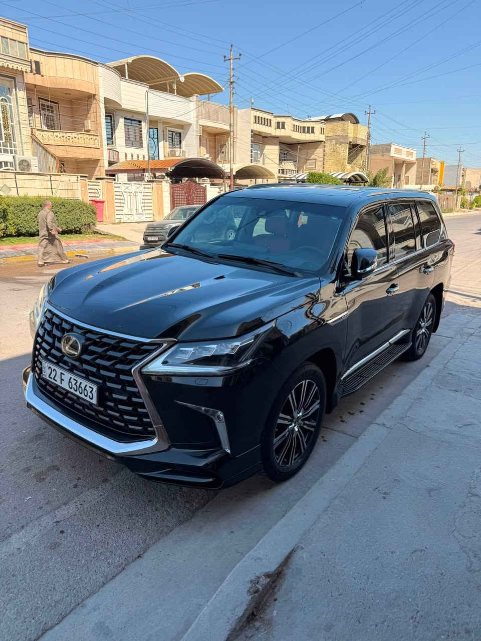 لكزس Lx570
سوبر سبورت 2021 

تم تقليل السعر و اعادة النشر بسبب الوعود الكاذبة 

اللون أسود

رقم اربيل وبأسمي

بيهة كتاب تضليل من شمال

السيارة جديدة جداً جداً بمعنى الكلمة

ماشية 77 ألف فقط

مكفولة كفالة عامة عدا بارد كد اصبع ب الباب الخلف السايق

العدة والأرضيات كاملة وغير مستعملة

المواصفات:

محرك 8 سلندر 5700

أبواب شفط

كشنات جلد قرميدي

جكات

كامرات محيطية

باب خلفي كهرباء

كامرة ب المراية 

والمواصفات هواية وما يحتاج أذكرها كلها

للاستفسار: ***********

السعر 810 ورقة يعني (81،000) وبي مجال 

تحياتي للجميع

