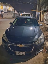 شوفر ليت ماليبو موديل 2014 بيها 3 قطع صبغ مكينه مفتوحه مبدل بيها يطقات...