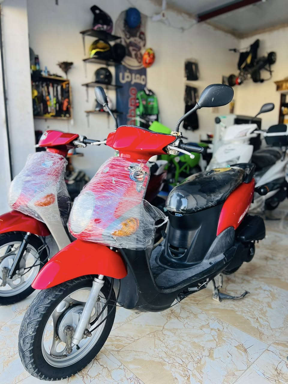 سلام عليكم. 
فله عدد ٢. دراجات كفاله.  ستعمال. قليل. 
كله بلاد. 
مكاني ديالى. بعقوبه.  
ستفسار ***********. 

سعر. اتصل ودلل
