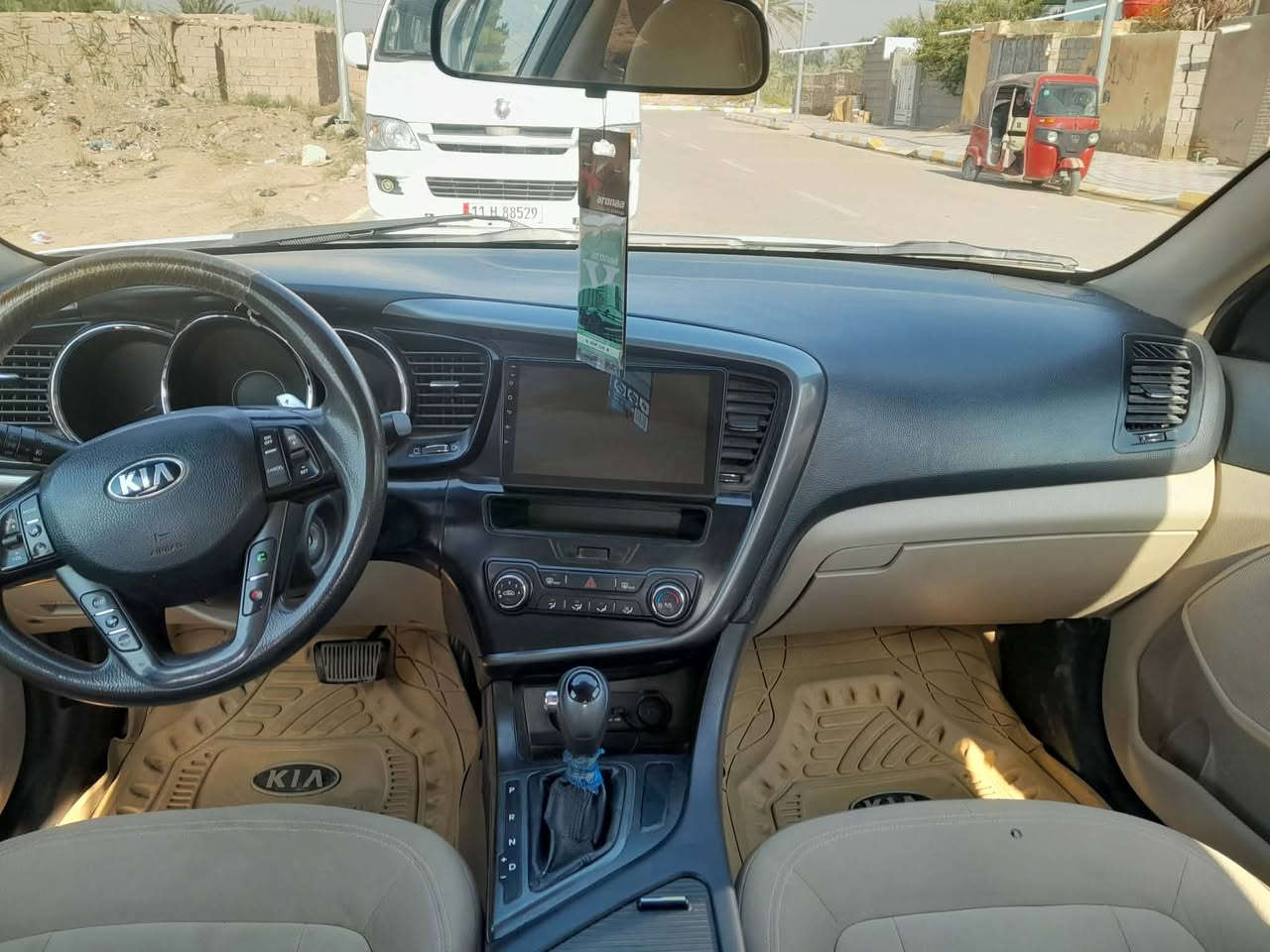 كيا اوبتيما خليجي 2013رقم نجف  مكفول من ضربه والصبغ وتبديل للبيع أو مرواس مكينة 2000 تخم تاير تبريد حداديه للإستفسار *********** مكان واسط قضاء الحي
