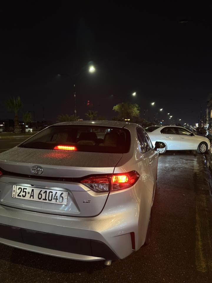 كورلا 2022
للبيع مواصفات LE
بيها قطعتين فقط
ماشيه 45 ميل 
رقمها كركوك خصوصي رقم جديد دولي 
مكانها كركوك للأستفسار الرقم 
***********
