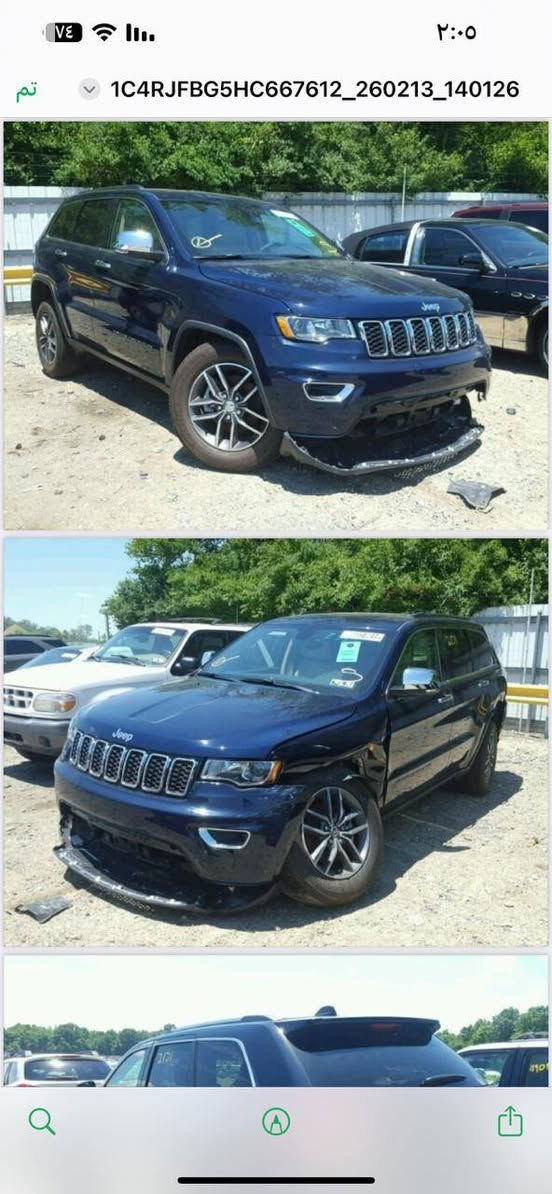 جيب  لاريدو مديل 2017  فول مواصفات لمتت سعر 193 وبيه مجال للاستفسار الاتصال ***********  وارد مريكي جاملغ وصور حادث بلمنشور بدون دواخل ولباقي كفاله عامه مواصفات فول و 1عله1 اعله فئة  داخل بيجي فتحه بصمه تشغيل  بصمه بواب شفتات ستيرن سيدي بلجكمجه تشغيل عن بعد جنطه شفط كشنات جلد وكهربائي وتدفئة تبريد بلكشن شاشه جبيره كامره دواره مري قلاب ثلث وضعيات قياده مثبت سرعه تحكم ستيرن قطعتين تبريد مري شفط قلاب ستيرن كهربائ وبعد بيهه هواي مواصفات مكينه سته 6سلندر 3600  حداديه جديده تبريد شغال رقم اربيل سنويه لل 28 سياره جديده واحله من صور مكان سياره كربلاء كربلاء, العراق
