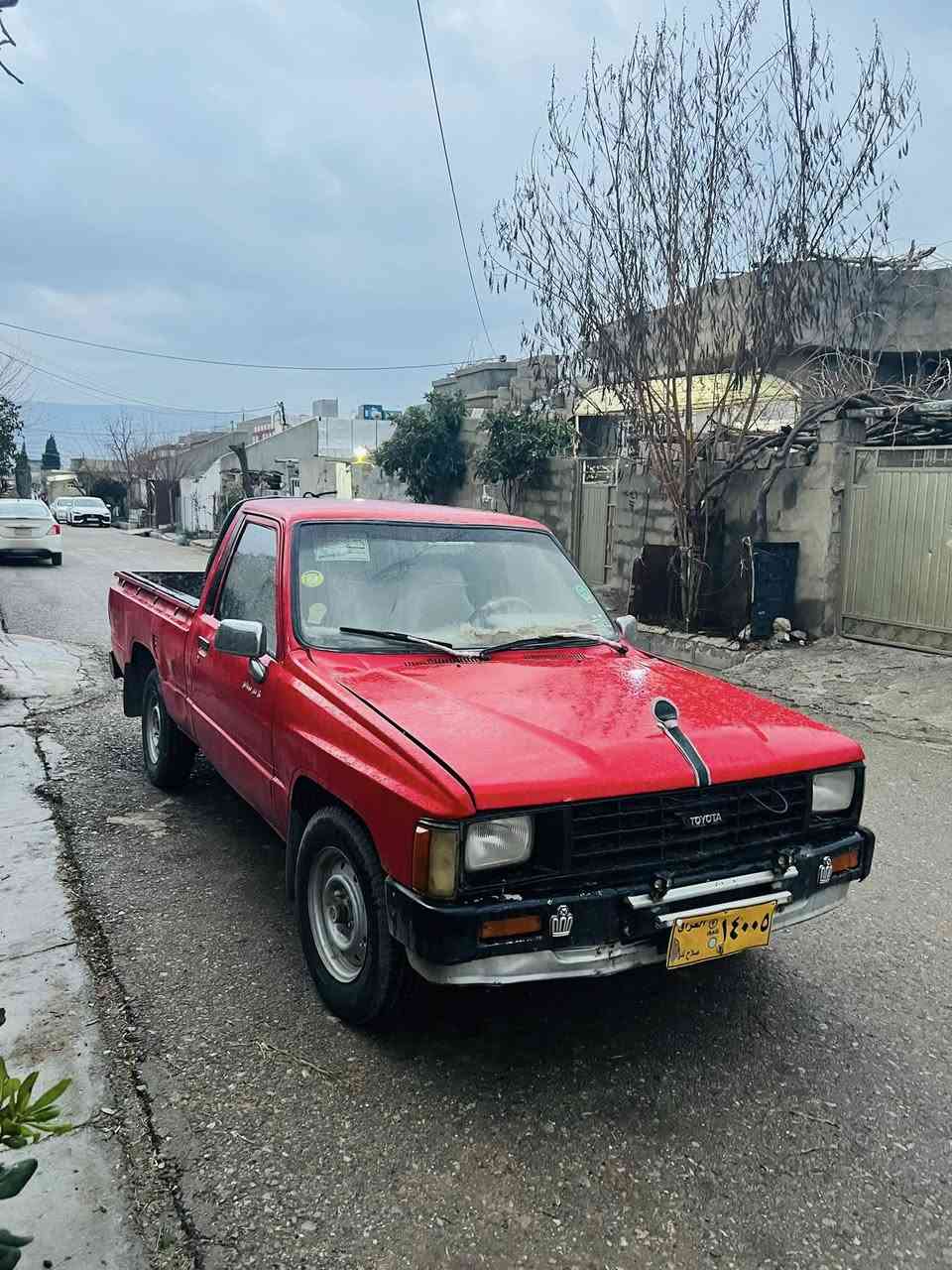 توێتا پیکاب بۆ فرۆشتن مۆدیل 85مەکینەی ٣وای بێ کێشەیە ئاڕمی سۆرانی لەگەڵە سەنەویلەگەڵە کارابای مەز بوتە چوار تایەی لۆکی لە ژێرە ماڵی کەسابەتە سعری١٧گەڵاو مەجالێکی برایانە***********
