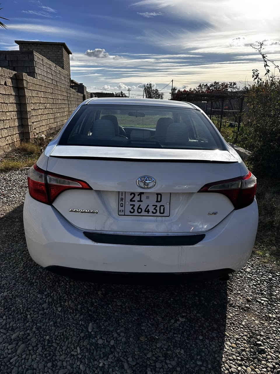 تويوتا كورلا 2016 LE للبيع  بسعر 128$ نقدا ويرهم مقدمة 80$ وبالشهر 4$ الفحص موجود بالمنشور ماشية 130 الف ميل  محرك كير شرط مكان السيارة ناحية الزاب  
***********
