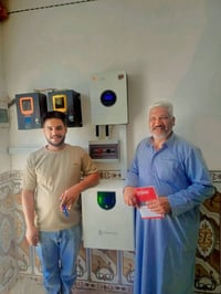 ألواح جنكو ٦٢٠×٥ • عاكس ٤ك • بطارية ٨ك