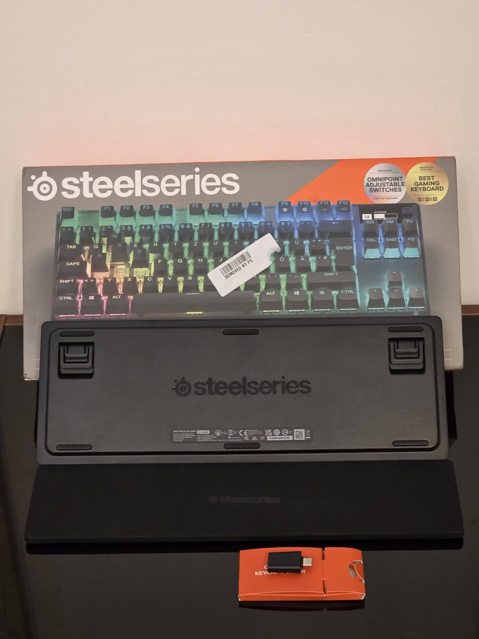 Steelseries apex pro tkl wireless
نضيفة ٩٥ %  ناقص كبل  💢 سعرها  ١٥٠ الف


**إذا كنت صاحب هذا الإعلان وتريد حذفه لأي سبب، رجاءا أرسل رسالة إلى الدعم الفني**