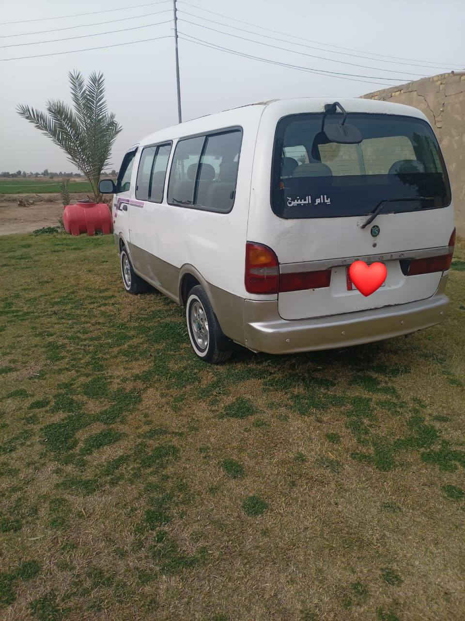 سلام عليكم
سياره بريجو للبيع (2002)  رقم بغداد مشروع وطني كشر مكفول شاصي اليمنه معمر تعمير حلو صدر جديد تخم تايرات محرك تجفيت جديد كير اكسن كفاله مكان السياره بابل) اني مكلف بنشر) ***********
