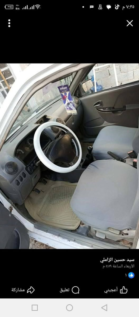 سايبا 2011 نفخ كفالة عامة من ضربة وصبغ ماعدا ربع من ال جاملغ الخلفي كير ومكينة كفالة وحدادية تخم تاير مصفرة غرامات سنوية ل28 رقم بابل مشروع وطني مداور ثاني يوم راعيها ب كربلاء  السعر 34 وبيه مجال العنوان كربلاء حي الغدير ***********
