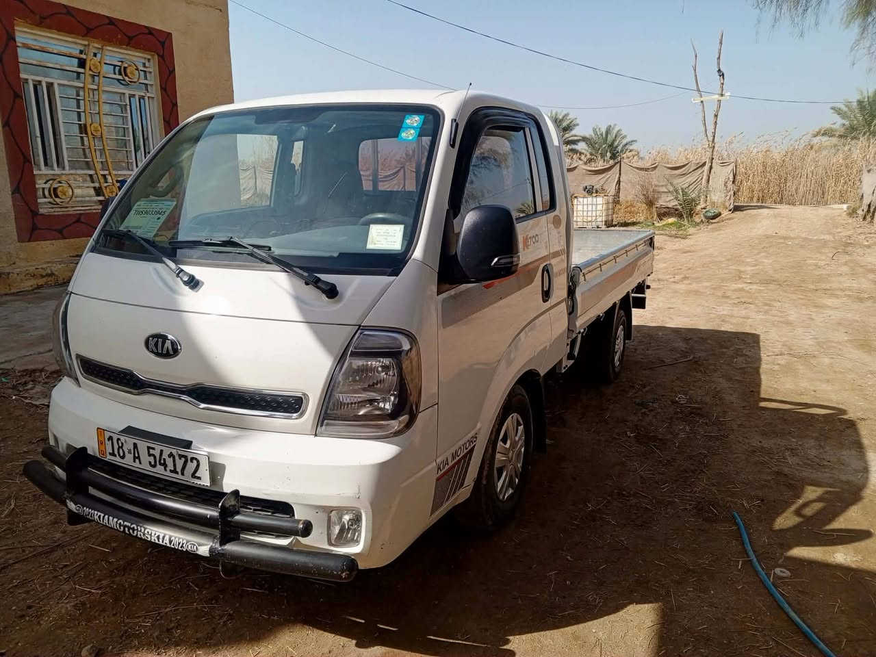 سلام عليكم كيا 2700 موديل 2020كفاله عامه رقم بابل باسمي رقم نكليزي الجديد عارضه ب138وبيه مجال مكاني بابل سده الهنديه ‏‪***********‬‏
