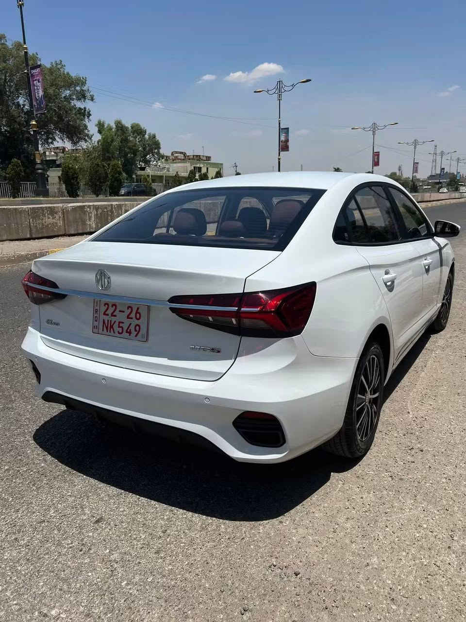 للبيع ام جي 5 بلاص 2026 ماشيه 3 زيرو رقم دهوك سنويه بسمي ضمان شركه مكان موصل ***********
