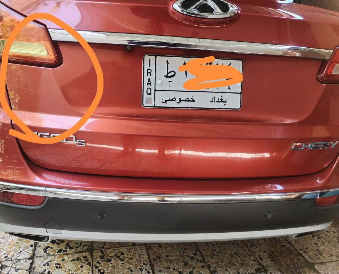 السلام عليكم 
 تيكو 5 للبيع رقم بغداد حرة..تحويل مباشر.. المسافة المقطوعة 95 الف تقريبا موديل 2018 حجم المحرك 2000 vvt طبيعي بدون تيربو
للاتصال واتساب *********** ابو ملاك 
سنوية لغاية 2029
تخم تاير جديد
فيت بمب جديد 
مكفولة كير محرك كهربائيات تبريد
عدا شخوط وبارد شبر بالصندوق 
الكير ميكانيكي  cvt 7 نمر مع لوكير L
بصمة تشغيل وبصمة ابواب
دبل تحكم ستيرن +كروس سرعة 
وضعيات للقيادة SPORT ونظام ECO
اللون ماروني
كامرة خلفية +حساسات خلفية
شاشة اندرويد 10
بلوتوث و  USB 
مقاعد جلد 
مقعد السائق كهربائي
مازدات لدات
قتحة سقف  
السعر 95$$
مكان السيارة
 البياع / الاعلام
