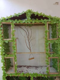 للبيع. قفص تسكام خشب قوي مرتب طابقين يصير ويصير ينفصل عادي يرهم  مثل م...