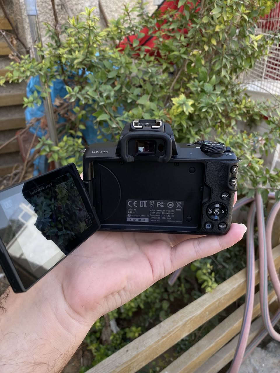 للبيع كامرا كانون M50 الحديثة شاشه لمس قلاب 
wi-fi / BT 
تصوير 4K 
نضافه100% استخدام قليل سرعه ودقه وسلاسه فول
ملحقات 
عدسه الاصليه 15-45 استبلايزر مانع اهتزاز الحديثه كاتم
شاحنه 
بطاريه
كارتونه 
السعر 610 الف وبي مجال  
مكان بغداد البنوك 
لايوجد توصيل


**إذا كنت صاحب هذا الإعلان وتريد حذفه لأي سبب، رجاءا أرسل رسالة إلى الدعم الفني**