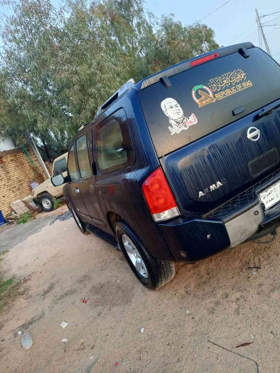 السلام عليكم نيسان ارمادا 2007 في النجف الحيدريه بيه دحجات السعر 84وبيه مجال رقم صدامي ***********
