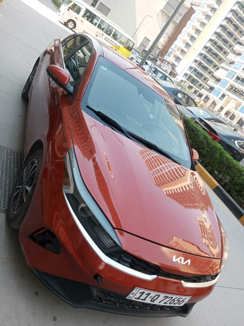 كيا فورتي 23 بسمي وارد امريكا حادثها موضح بالصور سيارة جاهزة من كلشي رايدها ب 128 . الشراي يتصل على الرقم *********** ابو طيبة مكانها هور رجب قرب السيطرة
