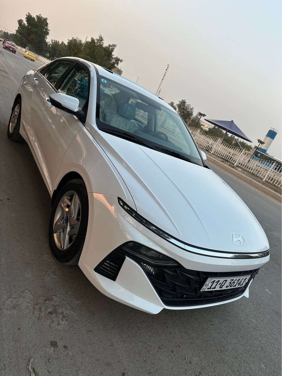 هونداي اكسنت خليجي موديل 2024 
ماشية 10000 كم رقم بغداد ب اسمي 
السيارة بعدها بالضمان وبحالة الوكالة وبيها سونار  موجود بالصور  جزء جداً بسيط بالدعامية  صار بي شخط وصبغتة 
السعر 147 ورقة  رقمي *********** بغداد, العراق
