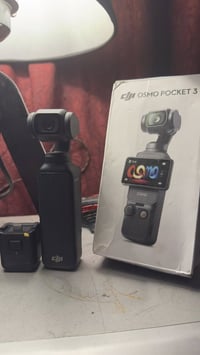 للبيع dji osmo pocket 3 مستخدم قليل نضافة 100‎%‎ 07718951781