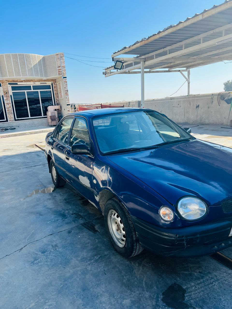 السلام عليكم
كورلا موديل ١٩٩٨. گير عادي
بيها صبغ بأماكن محددة
السعر 60 وبيها مجال
للأستفسار اكثر 
***********
