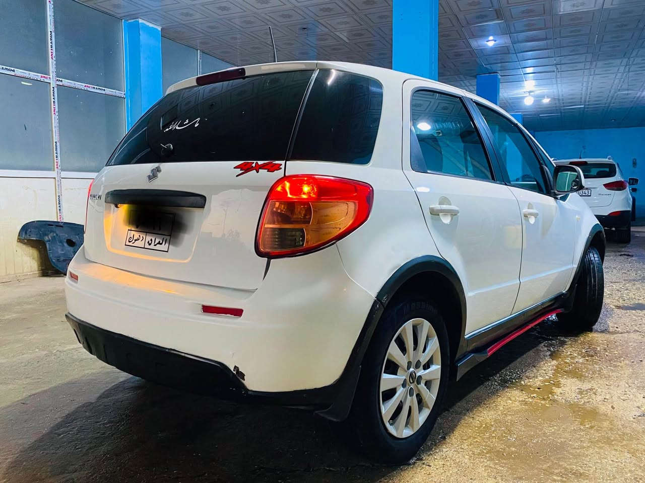 سوزوكي sx4 2008
السياره حيل نظيفه طقم تايرات جديده 
شاشه اندرويد  تحكم ستيرن 
مرايا كهربا 
تحكم باللا يتات كهربا
كير عادي 
كير ومحرك بشرط 
تبريد فول ١/١ قفل مركزي 
سويت عدد ٢
بلور امامي كهربا  الصبغ بس ربع بوند 
واضح بالصوره بدون دواخل
مكينه حيل نظيف  كل شي وضع شركه 
بشرط بنزين عادي ماكو. داونز 
تحويل بشرط رقم  دهوك قديم هزه منتهيه 
بشرط التحويل  
السعر ٥٥ ورقه  عليها غرامه بحدود ٣٥٠ دولار 
تنخصم الغرامات  بعد الاتفاق 
مكان السياره قضاء باتيفا زاخو 
للتواصل واتس او اتصال 
*********** زاخو, دهوك
