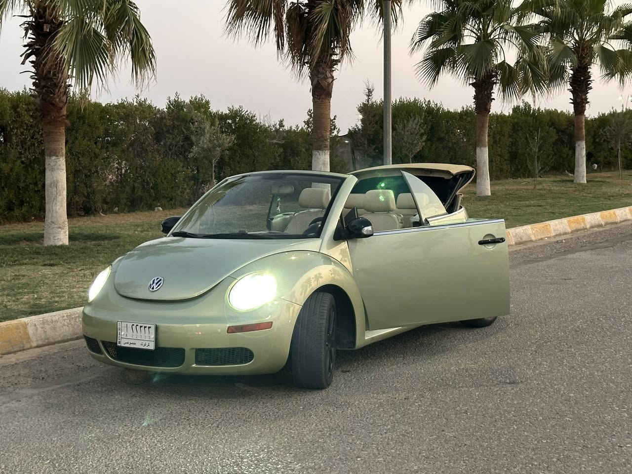 بيتل موديل 2008 رقم مميز مشروع وطني محرك 5 مرغوب
كير اتوماتيك 

ويل كروم بلادي 18

كشن جلد تدف 

كشف كهرباء 

ارباك 5 

بدون ضرر 

بدون صبغ فقط بنيد كلير

لون اخضر مميز

ماشية 64 الف سيارة كله على البلاد 

سعر 75شراي اتصل ***********مكان كركوك
