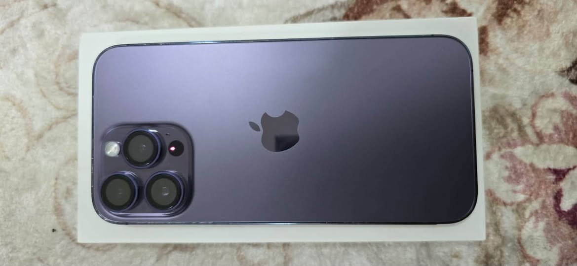 14 برو ماكس ذاكره 256 
بطارية 84 بلاديه شرق اوسط 
مبدل فقط شاشه اولد درجه اولى 120fps
مكاني بصره ياسين خريبط ‪+964 771 801 0368‬

