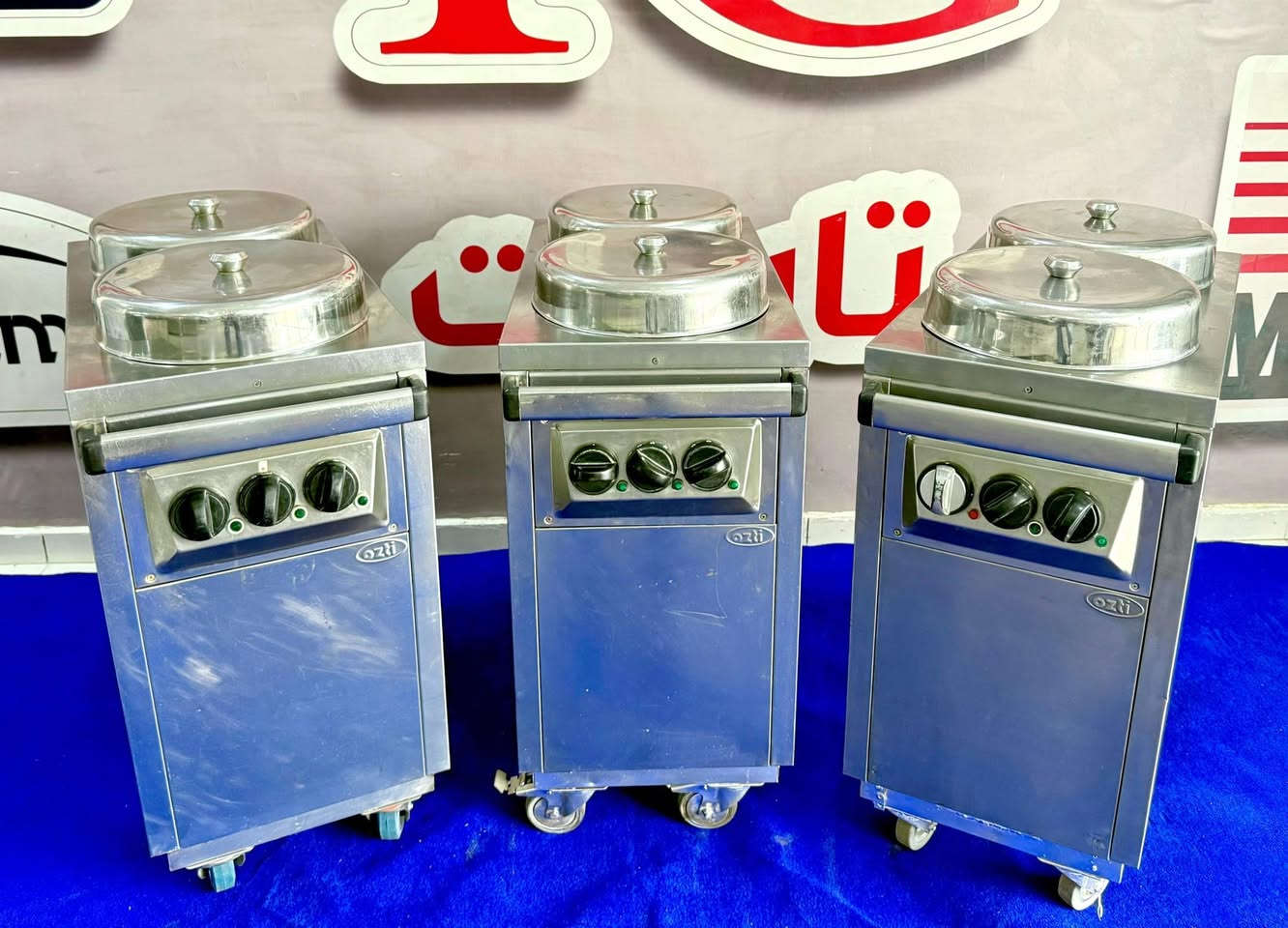 (موزع صحون Öztiryakiler)

المواصفات : 👇 ☎️ 01128863948

الوظيفة : يعمل على تسخين و تقديم الصحون يمكن تعديل درجة الحرارة بين 30 و 65 درجة مئوية

التصميم: هيكل مصنوع من الفولاذ المقاوم للصدأ

القدرة الاستيعابية : يتسع لـ 100 صحن في قسمين منفصلين، كل قسم يتسع لـ 50 صحن

 تناسب أقطار الصحون  ل 32 سم 

المرونة : مزود بعجلات دوارة (اثنتان منها مزودة بمكابح) لتسهيل الحركة

استيراد استعمال خارج


**إذا كنت صاحب هذا الإعلان وتريد حذفه لأي سبب، رجاءا أرسل رسالة إلى الدعم الفني**
