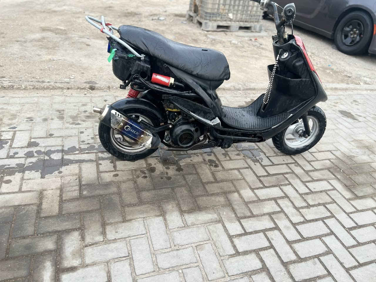 ‏سلام عليكم دراجة للبيع ماكس مباش 55 مكينة ناعمة وشلته قوية حلوة الدراجة مرتبة السلف شغال ونقرأ سلف مكاني بصره جنينة سعرها 300-***********
