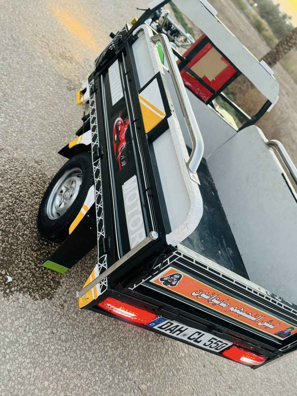 سلام عليكم ستوته صقر موديل 2016وراق اصولي ورقت وكيل بيه كهربايت كله شغاله تخم تاير جديد ويل جديد دبلات شغله محرك 2020اكسن جديد باتري جديد تانكي جديد مال جناي السعر مليون و200بيه مجال قليل الاستفسار ***********مكان الحمزه الغربي
