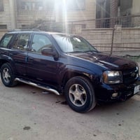 بلايزر موديل 2008 وارد امريكي ضرر جاملغ خلفي لون ازرك. صبغ حزام بدون د...