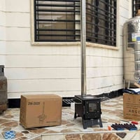 صوبه حطب حجم الكبير  تحتوي على جام حراري امامي كامل ملحقاتها مع كفوف ح...