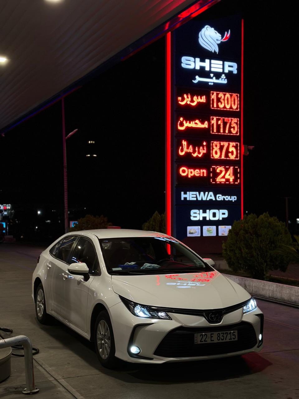 السلام عليكم جميعاً
كورلا وارد صيني D4T

محرك  1200 توربو 

ماشية 140 الف كيلو 

كشنات جلد -رادار امامي - كامرة خلفية - بصمة - مثبت سرعة -مانع انزلاق-sport- Start-Stop System

سعر 130

***********
