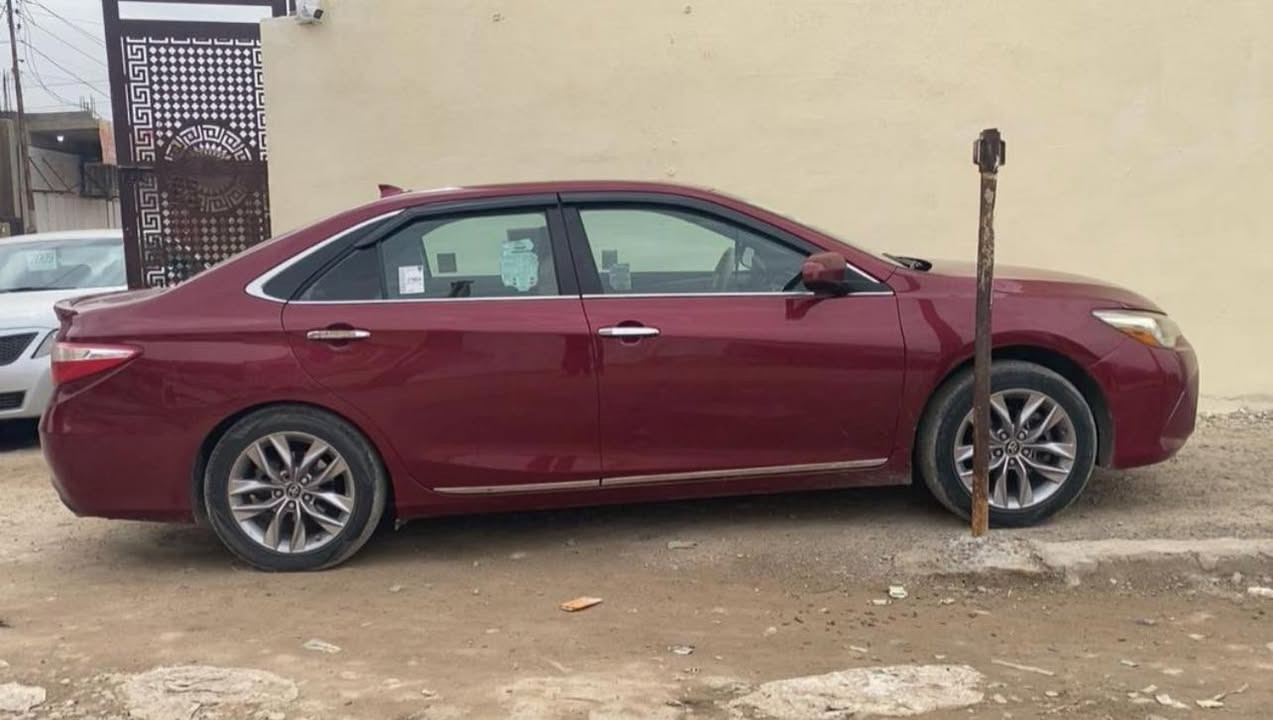 السلام وعليكم
 كامري للبيع 2017 امريكي ضرر جاملغ ايمن وايسر وبنيد بخ توحيد لون ايرباكات راجع سستم 
فول مواصفات XSE رادارات كشنات تدفئه فول زنون فتحه سقف بصمه محرك كير شرط صدر حداديه تايرات شرط ويل كب اڤلون رقم سليمانيه بسمي تحويل ثاني يوم 
سعر 150وبيها مجال
مكان السياره صلاح الدين بيجي-تكريت
*********** هاتف
***********واتساب
