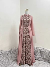 فستان وردي • زي كردي • مقاس 38-60كج