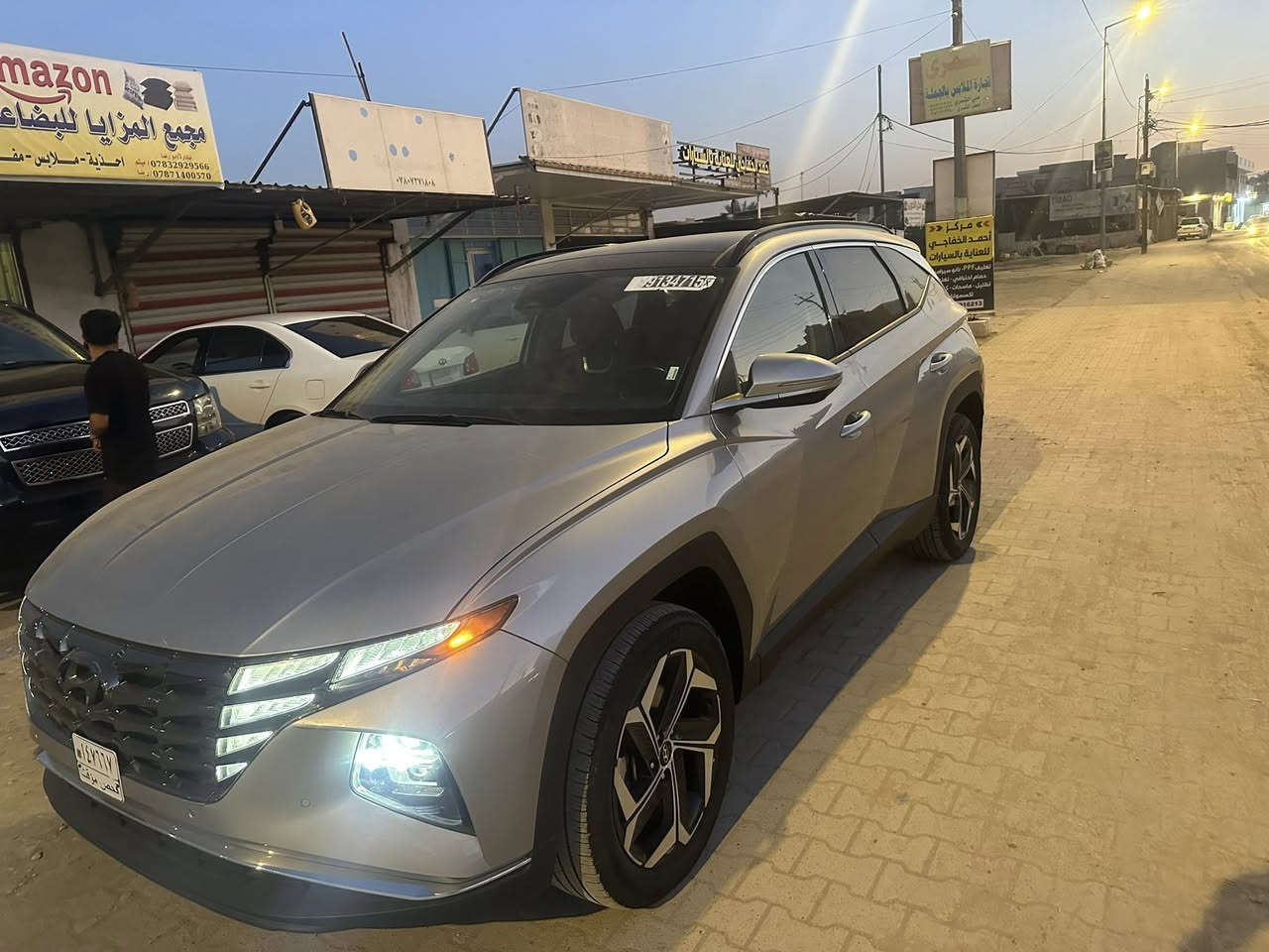 توسان للبيع موديل 2024جديده فول اعله موصفات حادثها جملغ صورالحدث بل منشورماشيه38السياره ماعايزه برغي وبسمي اني مستوردهاتترقم جميع المحفضاتالسياره حلوه مابيها شخوط السعر١٩٧وبيها مجال مكان السياره حله ملاحظه السياره مكفوله من الشاصي والفخذه والردترات  ***********
