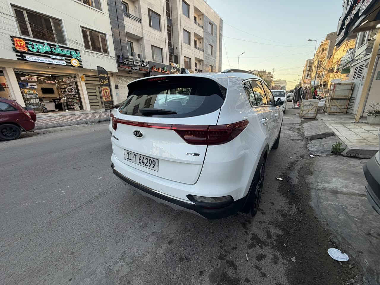 السلام عليكم
 سبورتج 2019  خليجي جي تي لاين
  ماشيه 62 الف 
السونر مرفق مع الصور 
 المواصفات 
فول 1/1 للاخير
 بانورما 
كراسي كهرباء 
جنطه كهرباء 
شاحن واير ليس 
سايد بريك بصمه اوتو هولد بعد بيها هواي موصفات 
رقم بغداد باسمي ***********
السعر ( 18/500) $$$$
مكان السياره الاعظميه
