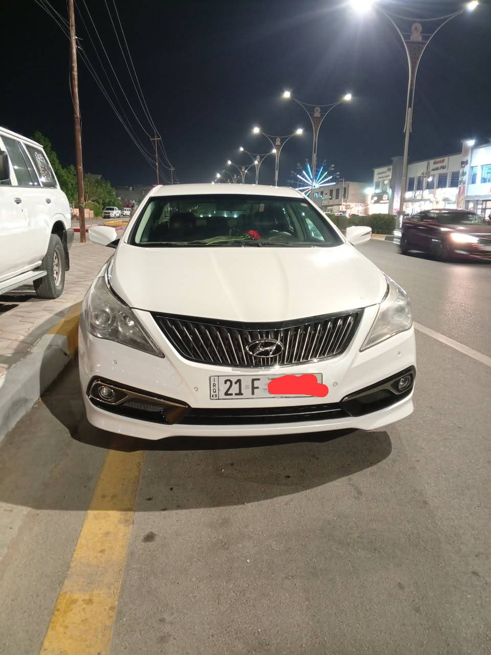سلام عليكم لبيع ازيرا موديل ٢٠١٢ رقم سليمانيه تحويل مباشره مكفولة من الضربة والصبغ والتبديل فول عدا الفتحه سايد روف تخم تاير جديد تبريد شغال السعر ١٢٠ ورقة ***********
