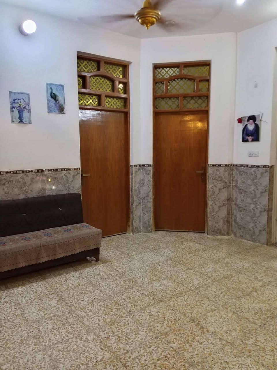 بيت طابو زراعي سند ٢٥
المساحه ١٣٠ متر موقع البيت حي علي قماره مقابيل الحسينيه الزهراء ييعد عن الشارع الرئيسي ١٠٠ متر تقريبا
وعن شارع الطابو صرف ١٠٠ متر
محتويات البيت
غرفه نوم وحده
صاله واستقبال ومطبخ وصحيات خارجيه وداخليه على شارعين شارع الرئيسي ٨ متر سعر البيت ٧٠ وقابل للتفاوض للاستفسار والاتصال على الرقم التالي ***********
أو مراجعه مكتب دلاليه سيد عيد للعقارات شارع ٦٠ مجاور سلوان ابو الكاشي مقابيل اسواق ابو العبد شارع علي قماره
