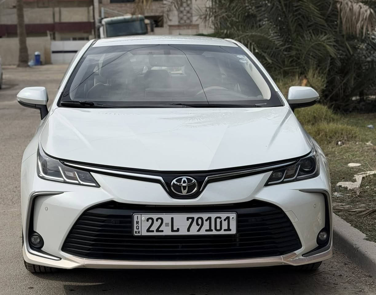 السلام عليكم
كورلا خليجي  2020 وكالة ساز كفالة عامة 
شباب السيارة على وضع الشركة مضمومة 
صدر محرك كير على وضع الشركة 
مري شفط واشاير بل مري 
شاشة ديجتال 
تحكم ستيرن 
نظام سبورت 
قطعتين تبريد 
بصمة دخول ذكي 
بصمة تشغيل 
حساس امامي خلفي 
تبريد بيانو 
مري عاكسة للضوء 
وبعد مواصفات الساز 
السيارة رقم اربيل باسمي هزة وفحص وسنوية 2030
شباب اخر مرة مبدلين دهن قبل سنة ونطبكت 
ماشية 52 الف كيلو 
مكان السيارة المنصور 
السعر 168 وبيها مجال بسيط 
***********
