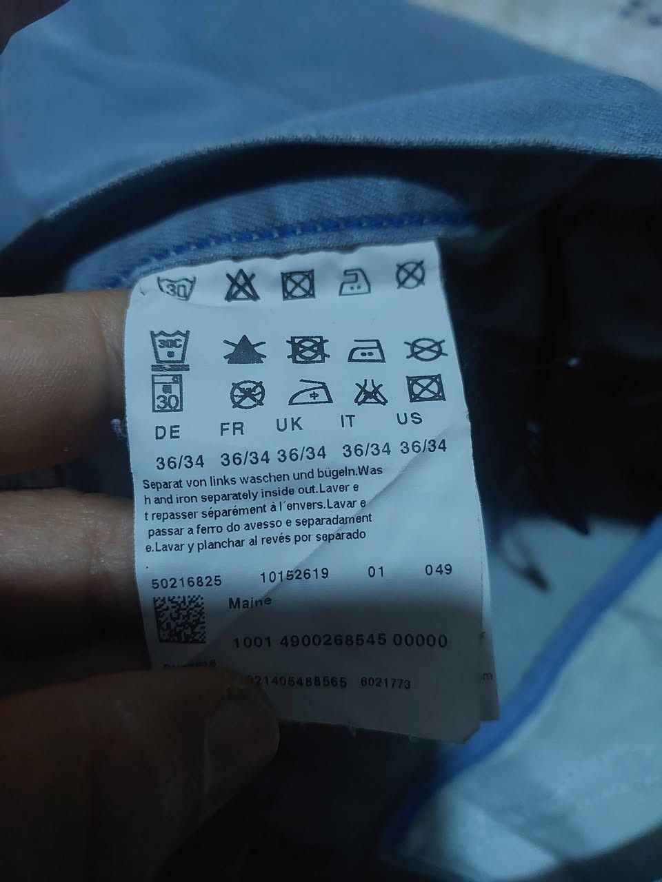 جینز Boss
قیاس 36
بالە اورجینال وکالة


**إذا كنت صاحب هذا الإعلان وتريد حذفه لأي سبب، رجاءا أرسل رسالة إلى الدعم الفني**