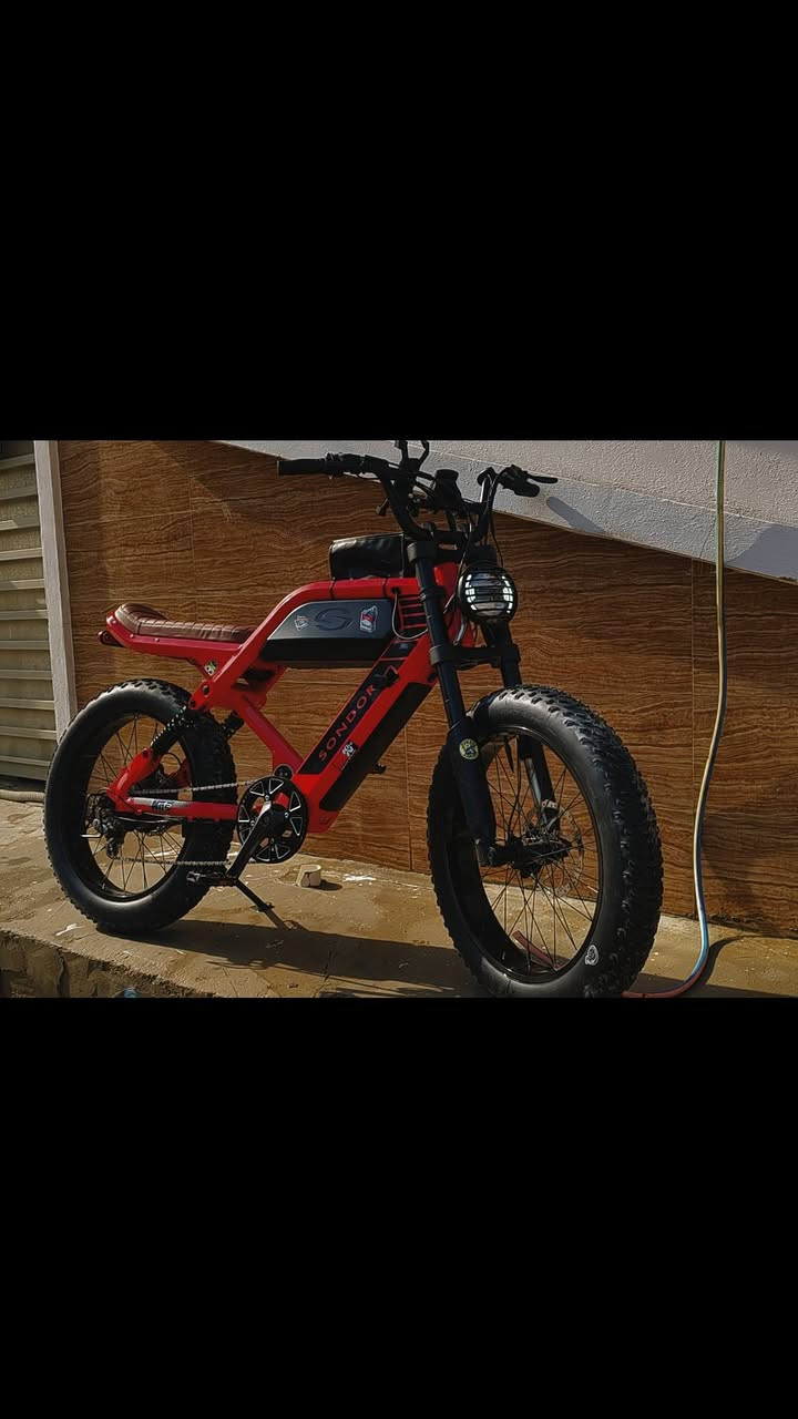 شباب بايسكل شحن نوع  (sondor)
للبيع  يحتاج فقط بريك خلفي وتاير امامي 
عده هاي كلشي بي فول ونضيف
***********
