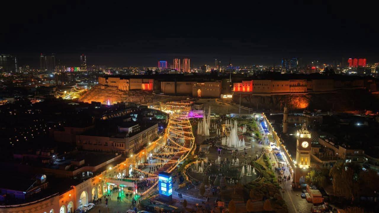 🌹🌹بسم الله 🌹🌹
بسبب الغاء الاحتفالات براس السنه في محافظة السليمانيه 
تقرر تغيير الرحله الى محافظة  اربيل 
ولحظور الاحتفال المركزي والمهرجان السنوي في اربيل 
 رحلة سياحية رأس السنه  من قضاء الدور الى شمالنا الحبيب و تحديداً الى محافظة اربيل  بمناسبة رأس السنه وذلك يوم الاربعاء الموافق 31 /12/ 2025
لمدة يوم واحد بسعر #25الف ذهاب واياب فقط" الذهاب عصر يوم الأربعاء واذا صادف عطله يكون الانطلاق صباحاً  والعودة يوم الخميس مسائاً 
حسب البرنامج السياحي 
شارع الاسكان _قلعة اربيل _ فاملي مول 
للأستفسار 
‏‪+964 774 810 4210‬‏ مهند
:*********** علي
